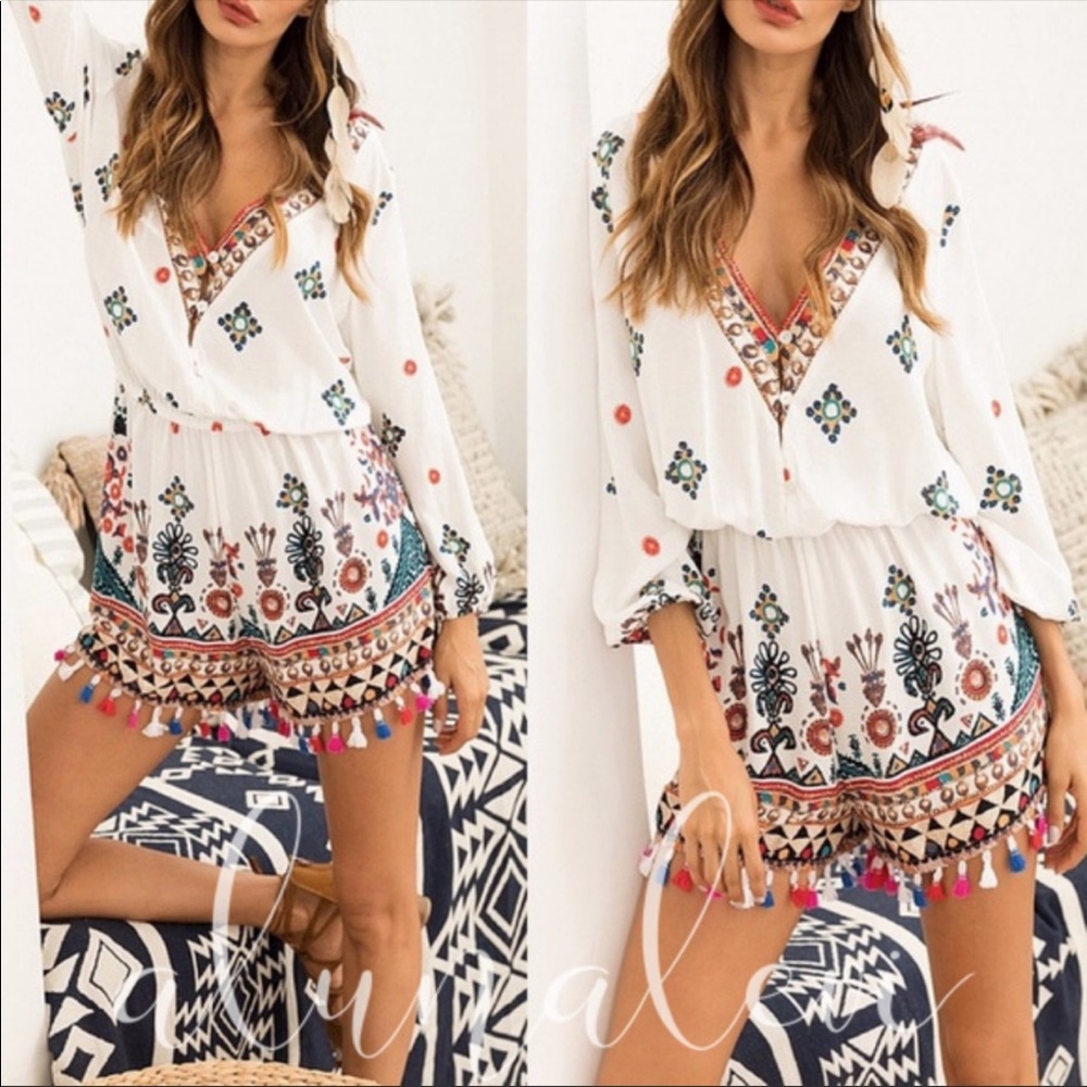Boho Chic Romper